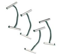 5 Star Treasury Tags Metal-ended 76mm Green [Pack 100]