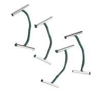 5 Star Treasury Tags Metal-ended 76mm Green [Pack of 100]