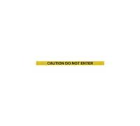 5 Star Twin Yellow Post Barrier Caution Do Not Enter Yellow/Black Pk 2
