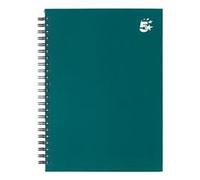 5 Star Twinbound Hardback A5 140Pg Teal Ref