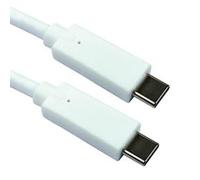 5 Star USB-C to USB-C 10GBPS Cable 100W 1.8m White FS687016