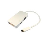 Usb Type-C To Hdmi Dvi + Vga 4K 60Hz NEW