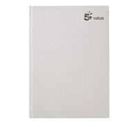 5 Star Casebound Notebook 70gsm Ruled 192pp A4 (Pack of 5)