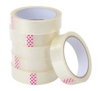 5 Star Value Clear Tape 24mmx66M Polypropylene (Pack Of 6) -