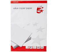 5 Star Value Copier Paper Multifunctional FSC Ream-Wrapped A3 White [500 Sheets]