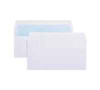5 Star Value DL Envelopes Self Seal 90gsm White (Pack of 1000) 88469