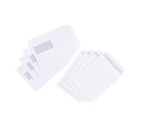 5 Star C5 Window Pocket Envelope Press Seal 90gsm 229x162mm White (Pack of 500) 652516