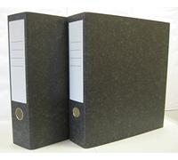 ValueX Lever Arch File Paper on Board A4 70mm Spine Width Cloud (Pack 10) - 27945DENTx10