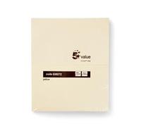 5 Star Value Repositionable Notes 75x127mm Yellow [Pack 12]