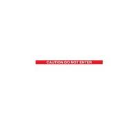5 Star WallMaster 300 Barrier Chrome Caution Do Not Enter Red/White 3m