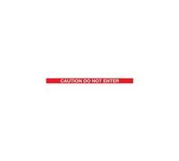 5 Star WallMaster Barrier Black Caution Do Not Enter Red/White 7.6m