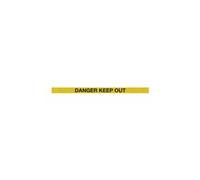 5 Star WallPro 450 Barrier Yellow Danger Keep Out Yellow/Black 9.1m