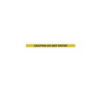 5 Star WallPro Barrier Yellow Caution Do Not Enter Yellow/Black 9.1m
