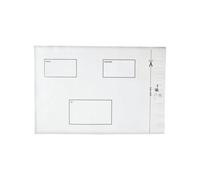5 Star Waterproof Polythene Envelope Peel/Seal 245x320mm 50mm Flap Opaque (Pack of 100) 935787