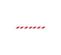 5 Star WeatherMaster 250 Black Post Barrier Red/White Belt Pk 2