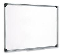 5 Star Easy Office Supplies (W900xH600mm) Whiteboard Drywipe Magnetic with Pen Tray and Aluminium Trim