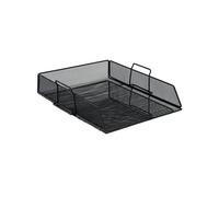 5 Star Wire Mesh Letter Tray Black 287878
