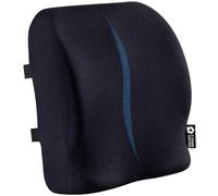 5 STARS UNITED Back Support for Office Chair - Memory Foam Lumbar Pillow - Large Perfect Cushion for Car, Computer and Desk Seat