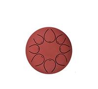 5" Steel Tongue Drum, Mini 8-Tone G-Tuned Hand Drum with Drumsticks, Percussion Instrument (Color : D)