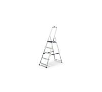 Drabest PRO SERIES LADDERS Aluminum Step ladder 5-Step Household Ladder 150 KG - Aluminum Step Ladder with Non-Slip Feet & Work Ladder Platform - Ladders Multi Purpose - 45 x 168 x 12 cm
