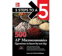 5 Steps to a 5: 500 AP Microeconomics Questions to Know by Test Day, Third Edition | Paperback