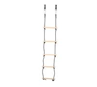 5 Steps Wooden Swing Rope,Climbing Ladder Tree Ladder Toy Hanging Ladder Tree Climbing Rope for Kids Outdoor Playground