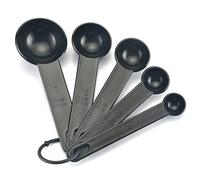 5 Stks/Set Plastic Teaspoon Spoon Set with Scale Baking Color DIY Meter Spoon Baking Gadgets Key Tool Kitchen M5E1