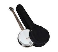 5 String Banjo Bag Concert Ethnic Styles Carrying Case Banjo Ukulele Backpack Musical Instrument Accessories Portable Shoulders Instrument
