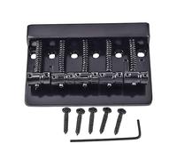 5 String Bass Bridge Electric Bass Guitar Accessories Bass Bridge Assembly Bass Guitar Bridge Replacement Vintage