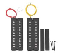 5 String Bass Guitar Pickup Dual Coil High Sensitivity Open Electric Humbucker for Classic and Hard Rock, Grunge, Metal, and Punk