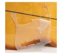 5-String Bass Pickguard 10-Hole Replacement Scratch Plate for Fender Jazz Bass, Pick Guard with Mounting Screws (SN10)
