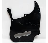 5-String Bass Pickguard 10-Hole Replacement Scratch Plate for Fender Jazz Bass, Pick Guard with Mounting Screws (SN4)