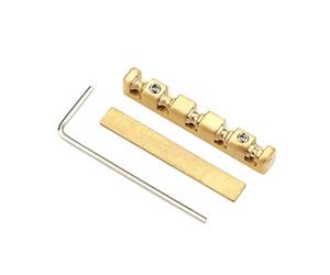5 String Basses Nut Height Adjustable Brass Roller Nut Split Regulation Parts For Electric Acoustics Basses Height Adjustable Brass