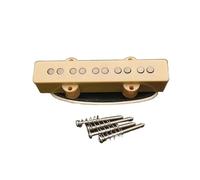 5-String Jazz Bass Pickup Set - Neck 9.6K & Bridge 11.1K Alnico 5 Pickups for Jazz Bass Guitar Replacement(Bridge)