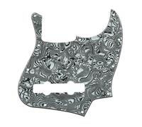 5 string pickguard with screws for bass guitar pickguard Pickguard Scratch Plate(Zebra stripes)
