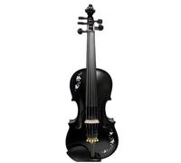 5 Strings 4/4 Electric Violin Acoustic Suitable For Beginners Professionals Practice Playing Beautiful Tone(Type1)