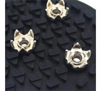 5-Stud Anti-Slip Climbing Crampons 5 Teeth Ice Gripper Spike Grips Cleats For Snow Studs Non-Slip Climbing Hiking Covers For Shoes Women Men Crampons for Ice & Snow(S EU 24-34)