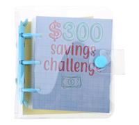 5 Styles Miniature Budget Book Binders Savings Challenge $150/300/ /1000 Saving Money Budgets Binders Notebook Budget Notebook Binder