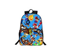 (#5) Super Mario 16" School Bag Backpack Travel Bag