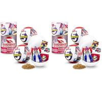 5 Surprise 2 Capsules Transformers Series 1 by ZURU, Collectable Mystery Unboxing for Kids, Realistic Miniature Toy, Playset & Accessories (Pack of 2)