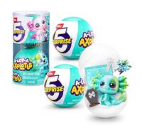 5 Surprise A-LOT-A AXOLOTLS by ZURU (2 Capsules), UNBOX and REVEAL a Surprise Themed Axolotls with 5 Unique Accessories and Play Accessories, Fun, Imaginative Toys for Kids