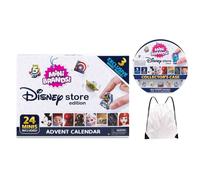 5 Surprise Mini Brands Disney Store Exclusive Holiday Advent Calendar Gift Lot - Calendar & Collector Case