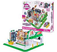 5 Surprise Mini Brands Mini Convenience Store Playset with 1 Exclusive Mini by ZURU, Multicolor