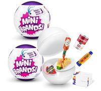 5 Surprise Mini Brands Series 3 Capsule by ZURU Real Miniature Brands Collectible Toy, Capsules of 5 Mystery Miniature Brands for Girls, Teens, Adults and Collectors Perfect Stocking Stuffer and Gift