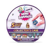 5 Surprise Mini Brands Series 3 Collector's Case - Store & Display 30 Minis with 5 Exclusive Minis by ZURU