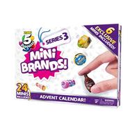 5 Surprise Mini Brands Series 3 Limited Edition 24-Surprise Pack Advent Calendar with 6 Exclusive Minis by ZURU