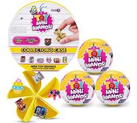 5 Surprise Toy Mini Brands Series 3 Collector's Kit by ZURU (3 Capsules + 1 Collector's Case) Amazon Exclusive Mystery Capsule Real Miniature Brands Collectibles