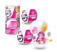 5 Surprise Unicorn Squad Magic Colour Change, Series 7, Mystery Collectible Miniature Figures, Unicorn With 5 Unicorn Accessories And Wings Unboxing Toy For Girls Perfect Stocking Stuffer (2 Capsules)