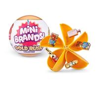 5 Surprise ZURU Mini Brands - Gold Rush Collection