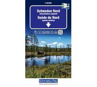 5 Sweden North Road Map: Schwedisches Lappland (Regional maps - Sweden)